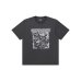 画像1: BLACK EYE PATCH (CAPTEK HARDCORE SKULLS TEE) WASHED BLACK (1)