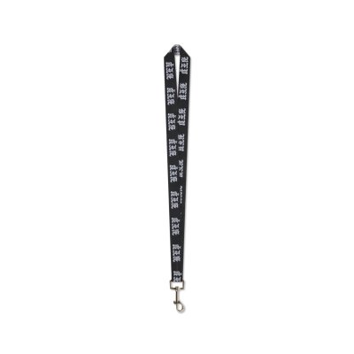 画像1: BLACK EYE PATCH (3 LETTER OE LANYARD) BLACK