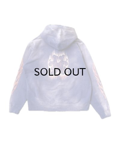 画像2: KAMIYA (“CRAYON FLAME KMY” Zip Hoodie) NAVY