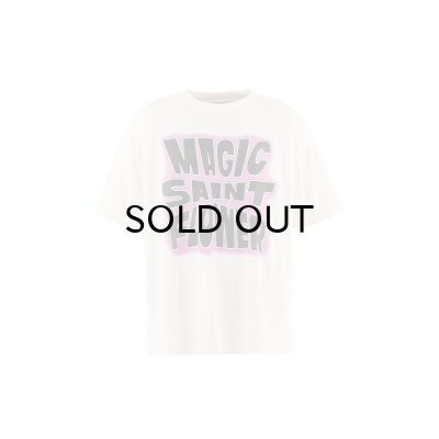 画像1: SAINT Mxxxxxx (SS T-SHIRT_MAGIC SAINT) WHITE