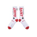SAINT Mxxxxxx (SOCKS_SAINT) WHITE-RED