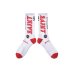 画像1: SAINT Mxxxxxx (SOCKS_SAINT) WHITE-RED (1)