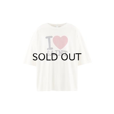 画像1: SAINT Mxxxxxx (SS T-SHIRT_FOOTBALL) WHITE