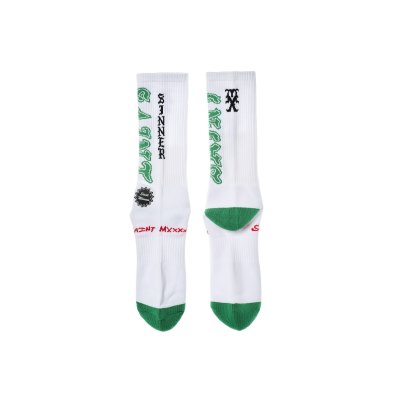 画像2: SAINT Mxxxxxx (SOCKS_SAINT) WHITE-GREEN