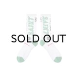 SAINT Mxxxxxx (SOCKS_SAINT) WHITE-GREEN