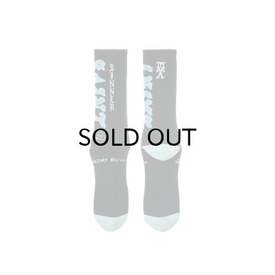 画像2: SAINT Mxxxxxx (SOCKS_SAINT) BLACK-BLUE