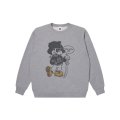 BLACK EYE PATCH (BOOTLEG RAT CREW SWEAT) H.GRAY