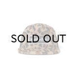BLACK EYE PATCH (FAUX FUR LEOPARD PATTERNED TRUCKER CAP) MULTI
