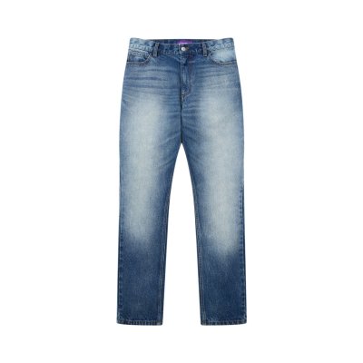 画像2: BLACK EYE PATCH (B EMBLEM SLIM FIT JEANS) INDIGO