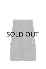 BREATH (BH LOGO SWEAT CARGO SHORTS) BLACK
