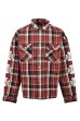 画像1: BREATH (SOUTHSIDE CROSS CHECK SHIRT) RED (1)