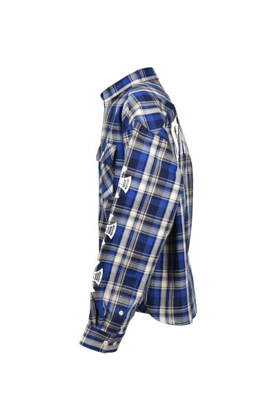画像3: BREATH (SOUTHSIDE CROSS CHECK SHIRT) BLUE