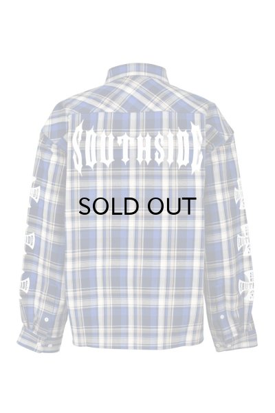 画像2: BREATH (SOUTHSIDE CROSS CHECK SHIRT) BLUE