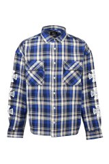 BREATH (SOUTHSIDE CROSS CHECK SHIRT) BLUE
