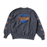 EMOTIONALLY UNAVAILABLE (EU NEON HEART CREW) BLACK