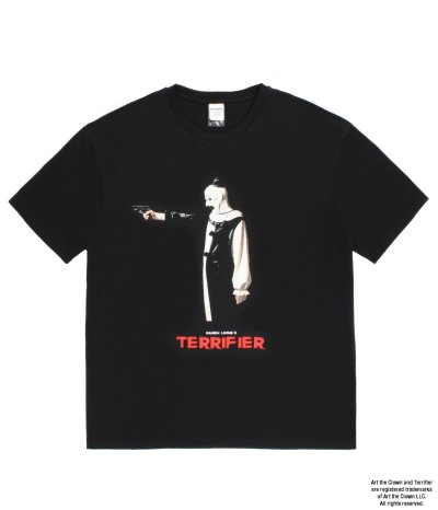 画像1: WACKO MARIA (TERRIFIER WASHED HEAVY WEIGHT CREW NECK T-SHIRT TYPE-3) BLACK