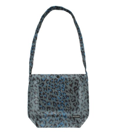 画像1: WACKO MARIA (SPEAK EASY LEOPARD SHOULDER BAG) GRAY