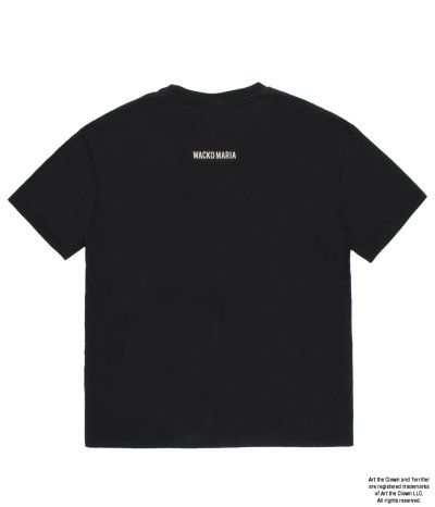 画像2: WACKO MARIA (TERRIFIER WASHED HEAVY WEIGHT CREW NECK T-SHIRT TYPE-3) BLACK