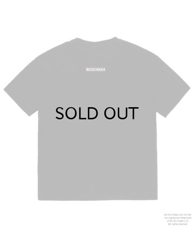画像2: WACKO MARIA (TERRIFIER WASHED HEAVY WEIGHT CREW NECK T-SHIRT TYPE-2) BLACK