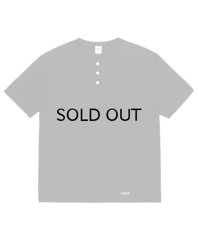 画像2: WACKO MARIA (HEALTHKNIT HENRY NECK T-SHIRT) BLACK