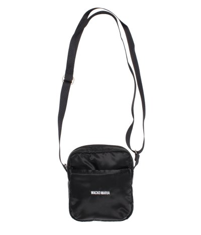 画像1: WACKO MARIA (SPEAK EASY SMALL SHOULDER BAG) BLACK
