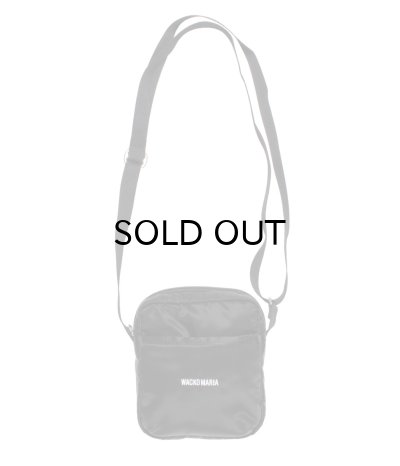 画像1: WACKO MARIA (SPEAK EASY SMALL SHOULDER BAG) BLACK