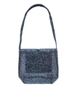 WACKO MARIA (SPEAK EASY LEOPARD SHOULDER BAG) NAVY