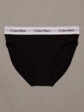 Calvin Klein (Icon Cotton Modal ハイウエストビキニショーツ) BLACK