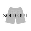 BLACK EYE PATCH (3 LETTER OE SWEAT BAGGY SHORTS) BLACK