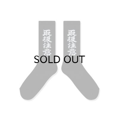 画像2: BLACK EYE PATCH (HWC SOCKS) BLACK