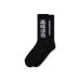 画像1: BLACK EYE PATCH (HWC SOCKS) BLACK (1)