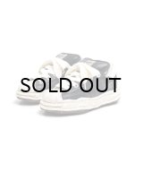 Maison MIHARA YASUHIRO ("BLAKEY PUFFER" OG SOLE BRUSHED SUEDE LOW-TOP SNEAKER) BLACK