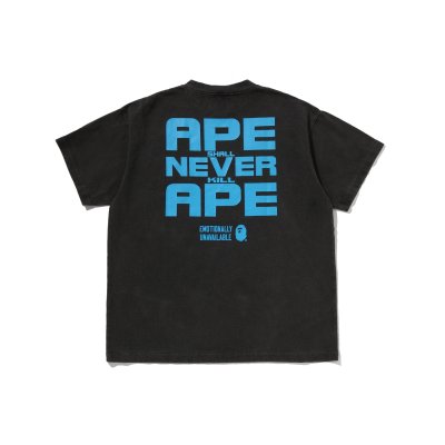 画像2: EMOTIONALLY UNAVAILABLE (EU APE SS TEE) BLACK