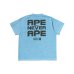 画像2: EMOTIONALLY UNAVAILABLE (EU APE SS TEE) BLUE (2)