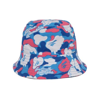 画像1: EMOTIONALLY UNAVAILABLE (EU APE ALOHA BUCKET HAT) BLUE