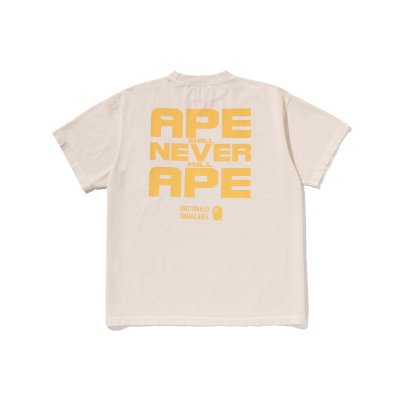 画像2: EMOTIONALLY UNAVAILABLE (EU APE SS TEE) IVORY