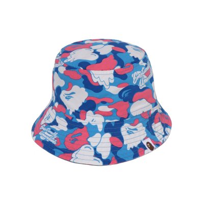 画像2: EMOTIONALLY UNAVAILABLE (EU APE ALOHA BUCKET HAT) BLUE