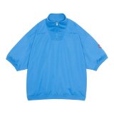 C.E (PE JERSEY SHORT SLEEVE HALF ZIP) BLUE