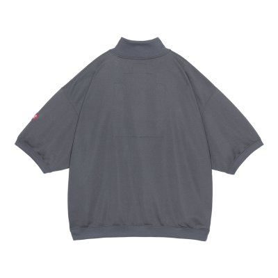 画像2: C.E (PE JERSEY SHORT SLEEVE HALF ZIP) CHARCOAL
