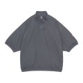C.E (PE JERSEY SHORT SLEEVE HALF ZIP) CHARCOAL