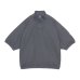 画像1: C.E (PE JERSEY SHORT SLEEVE HALF ZIP) CHARCOAL (1)
