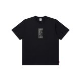 BLACK EYE PATCH (RHINESTONE GRAYSCALE HWC LABEL TEE) BLACK