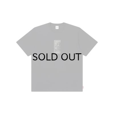 画像1: BLACK EYE PATCH (RHINESTONE GRAYSCALE HWC LABEL TEE) BLACK
