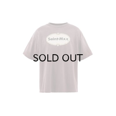 画像1: SAINT Mxxxxxx (SS T-SHIRT_MXX) BURGUNDY