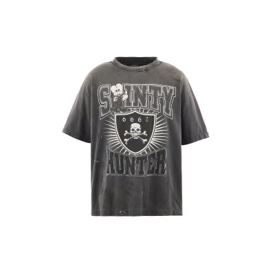 画像1: SAINT Mxxxxxx (BH_SS T-SHIRT_SAINTY HUNTER) BLACK