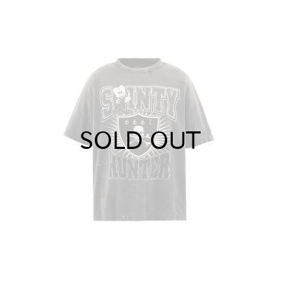 画像1: SAINT Mxxxxxx (BH_SS T-SHIRT_SAINTY HUNTER) BLACK