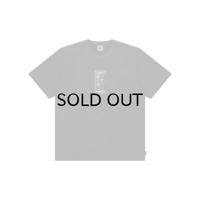 画像1: BLACK EYE PATCH (RHINESTONE GRAYSCALE HWC LABEL TEE) P.CHARCOAL