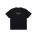 画像2: BLACK EYE PATCH (RHINESTONE GRAYSCALE HWC LABEL TEE) BLACK (2)