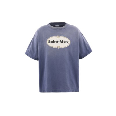 画像1: SAINT Mxxxxxx (SS T-SHIRT_MXX) NAVY