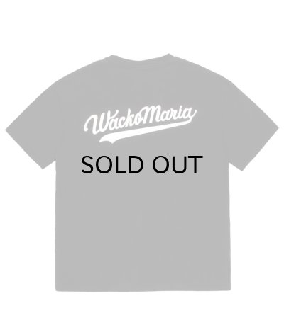 画像1: WACKO MARIA (WASHED HEAVY WEIGHT CREW NECK T-SHIRT TYPE-4) BLACK